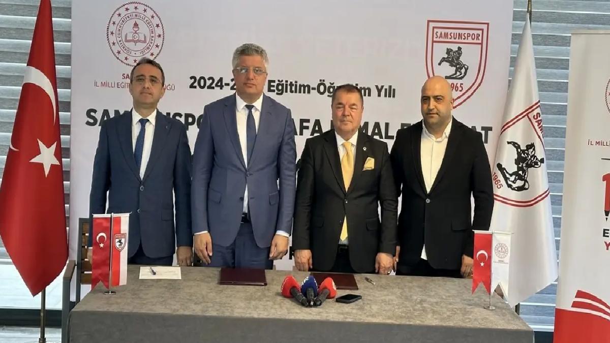 Samsunspor’dan Futbol Şenliği Protokolü