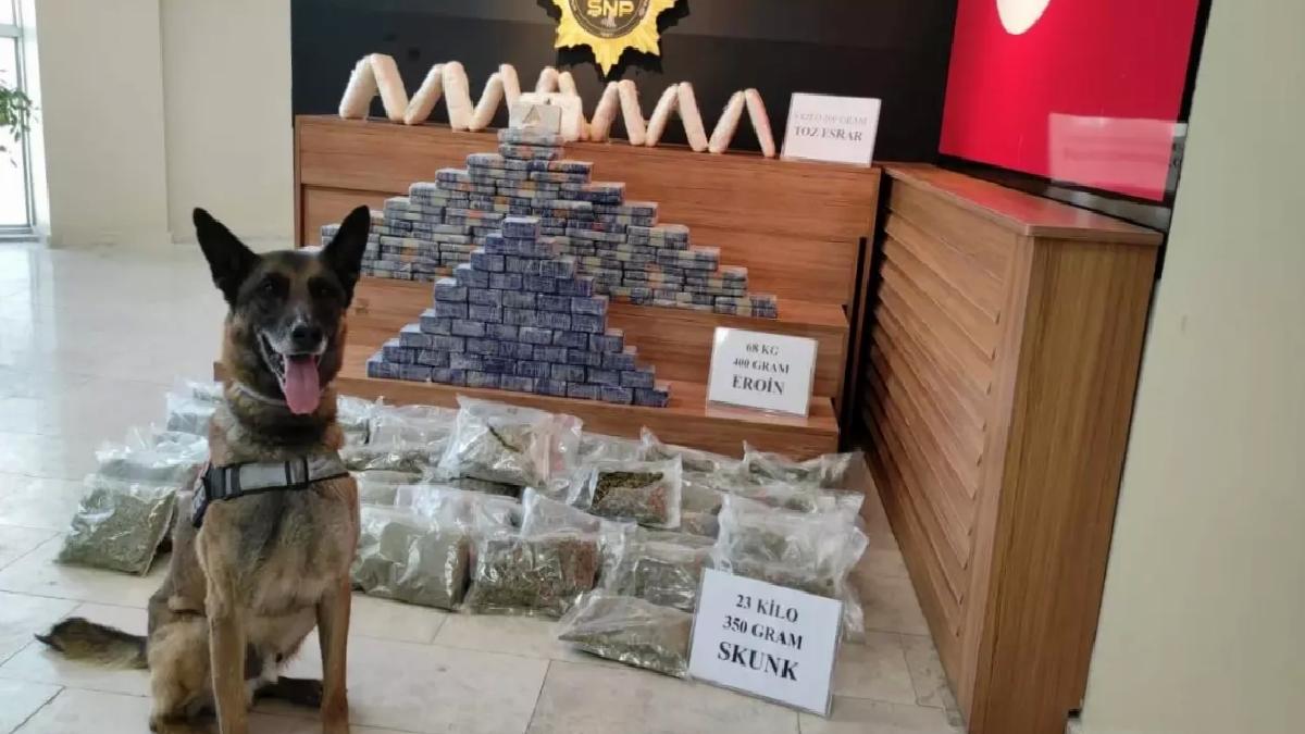 Şanlıurfa’da 101 Kilogram Uyuşturucu Ele Geçirildi