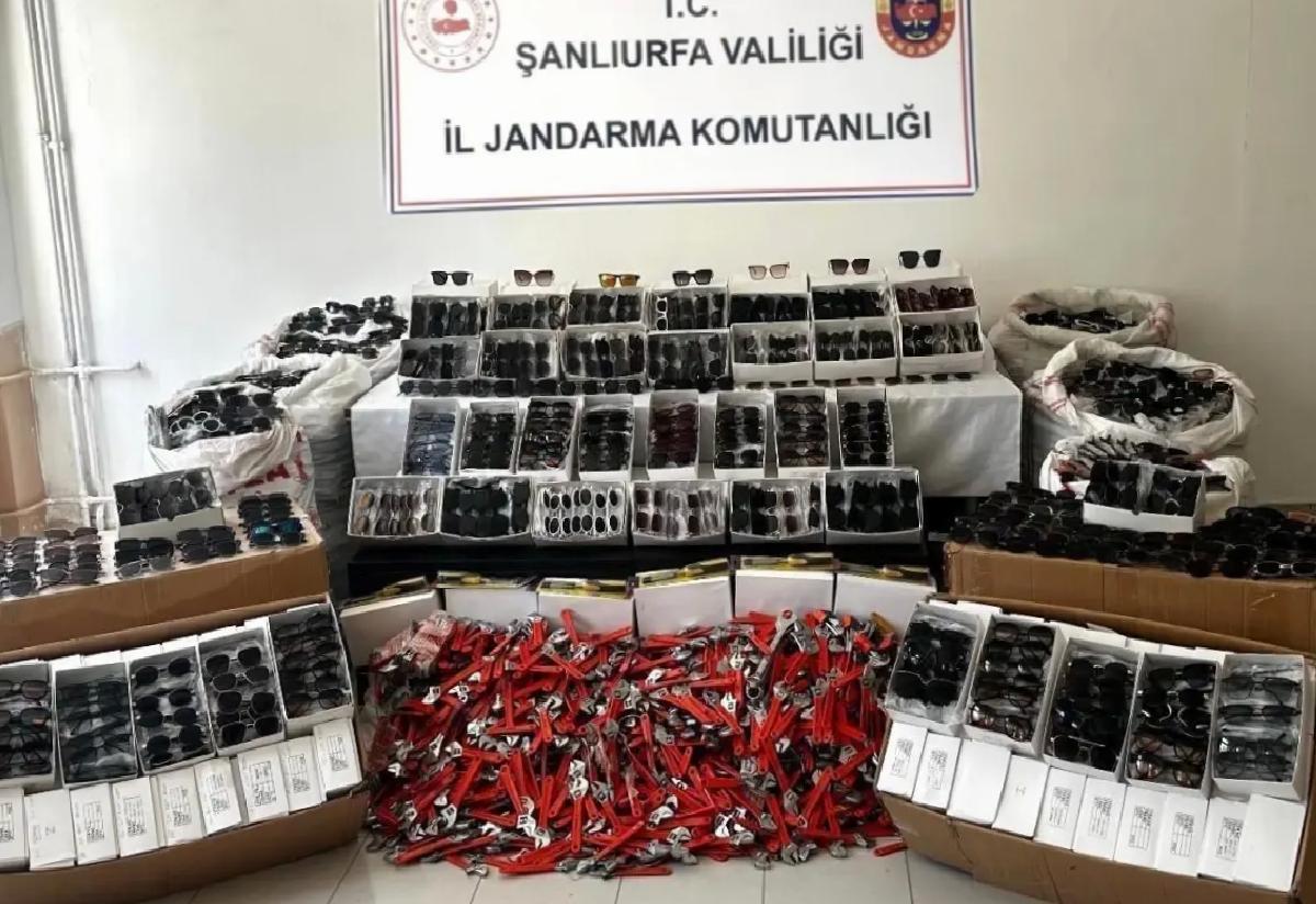 Şanlıurfa’da Kaçak Güneş Gözlüğü Operasyonu