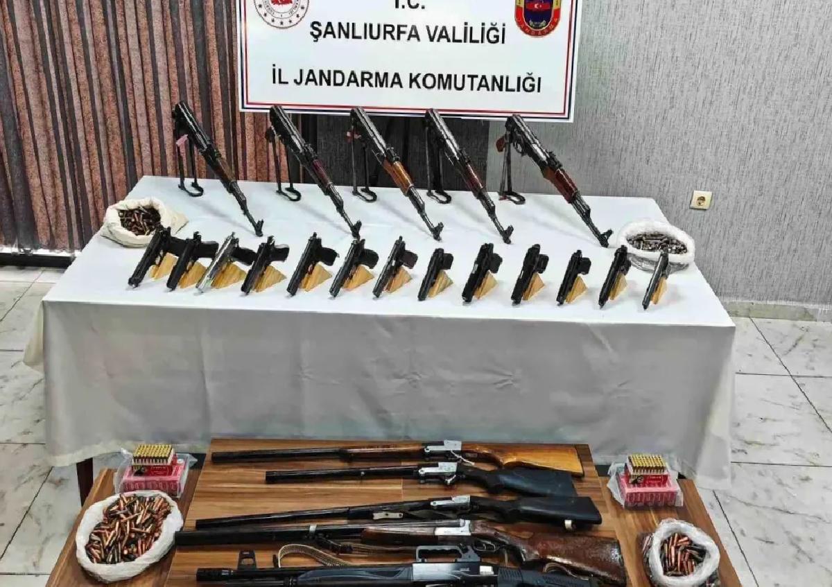 Şanlıurfa’da Silah Kaçakçılığı Operasyonu