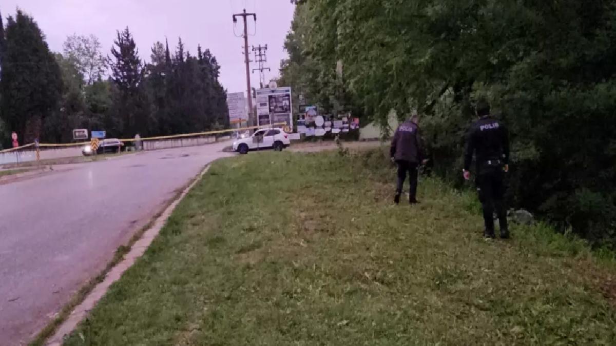 Sapanca’da Motosikletli Adam Vuruldu