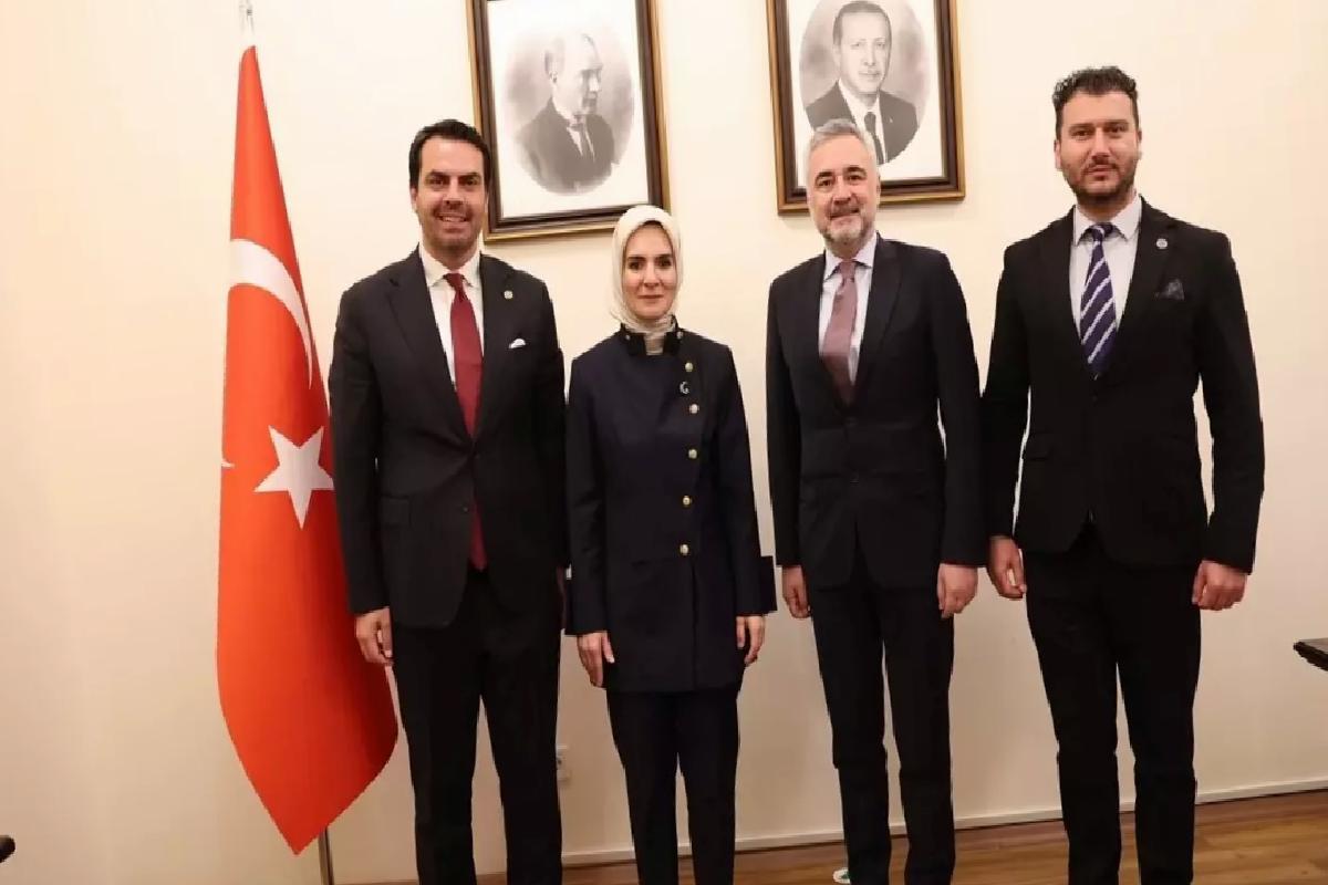 Sarıçam, Bakanları Ziyaret Etti