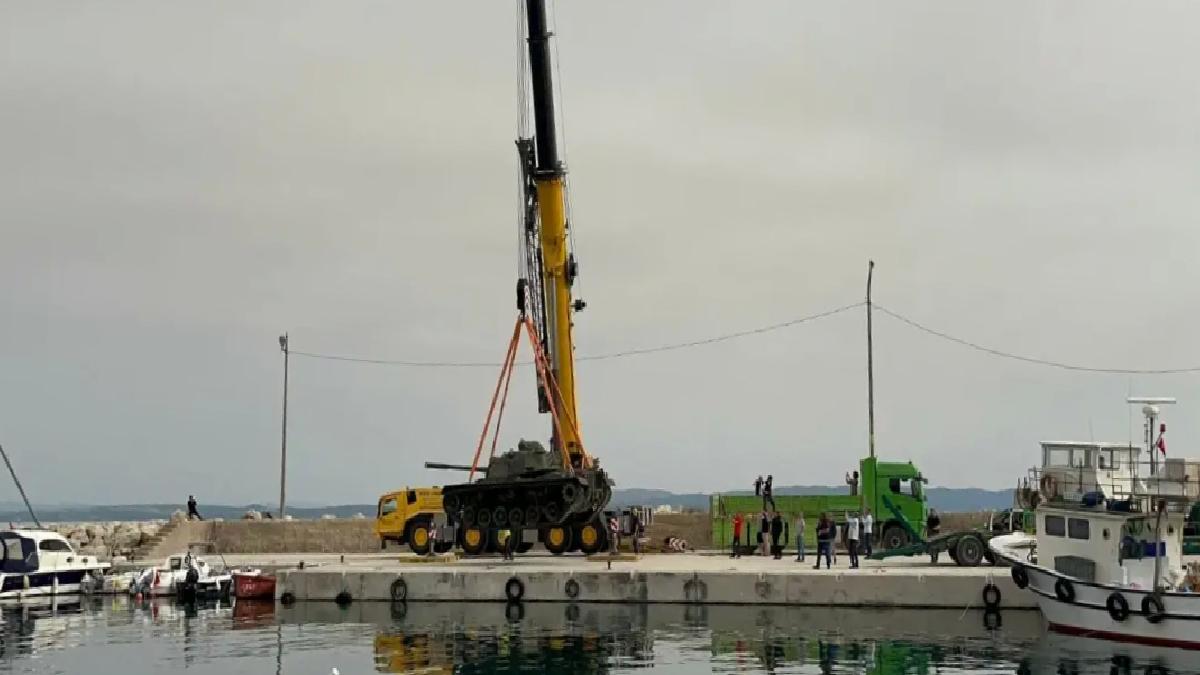 Saros’ta Yapay Resif İçin Tank Batırılacak