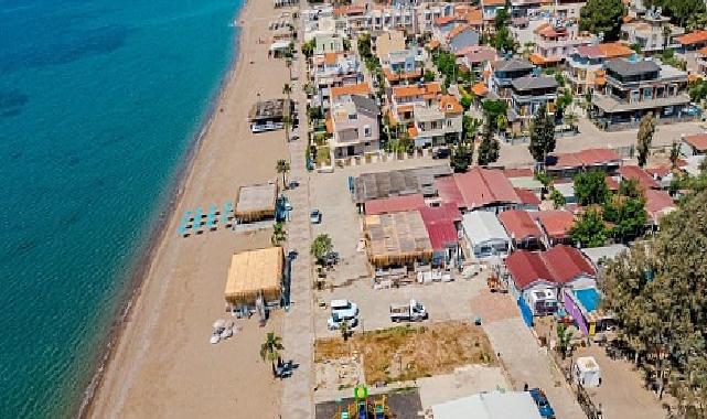 Seferihisar Belediyesi’nden Ürkmez’e denize sıfır toplumsal tesis