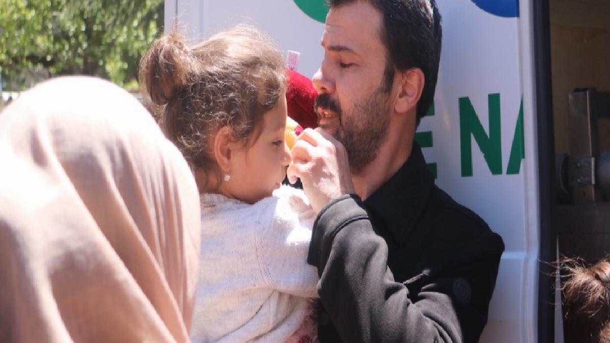 Şehit Başkan Özen’e 4 yaşındaki kızından acı veda