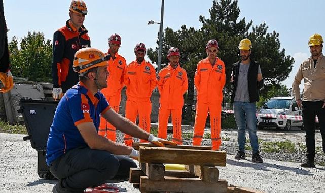 Selçuklu Belediyesi çalışanı afetlere hazırlanıyor