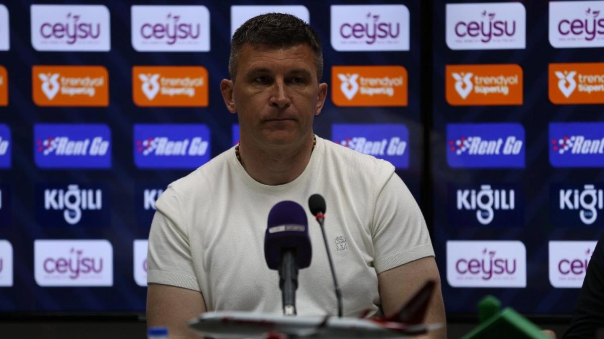 Sergej Jakirovic: Aldığımız 1 puanla tatmin olmamız gerekiyor