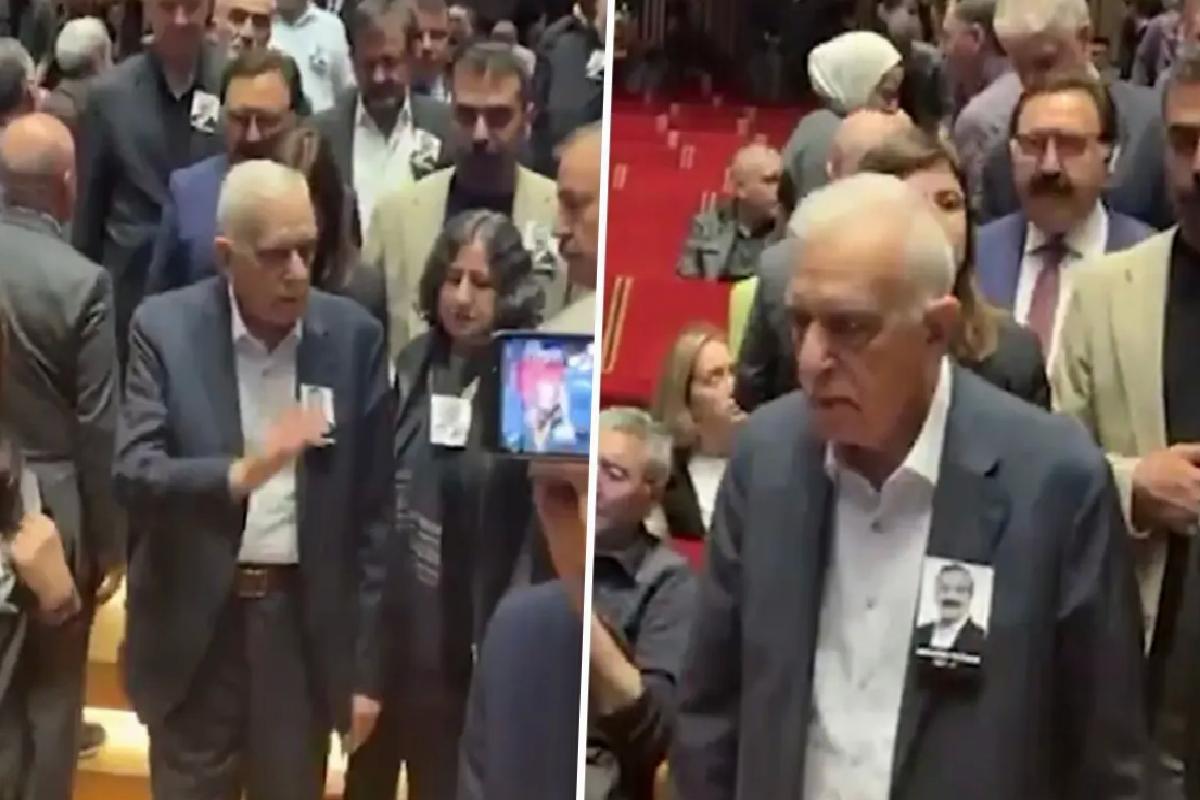 Sıhhat meseleleriyle boğuşan Ahmet Türk, Lider için AKM’ye bu türlü geldi
