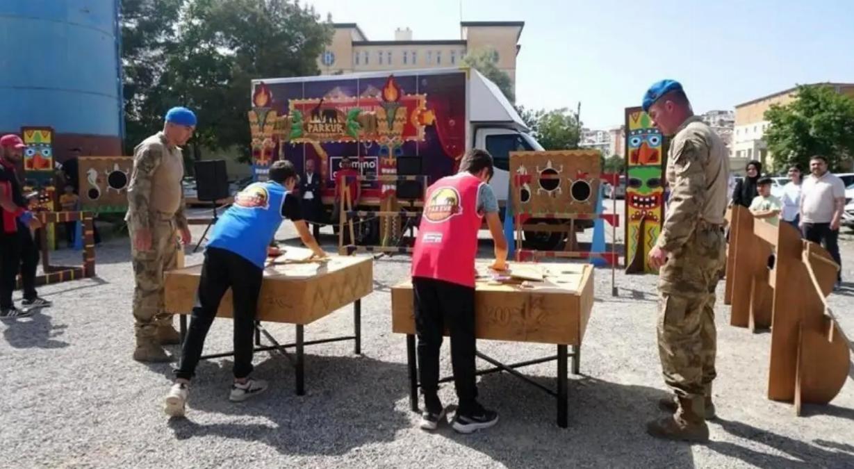 Siirt’te 19 Mayıs coşkusu “Survivor Parkuru”nda yaşandı