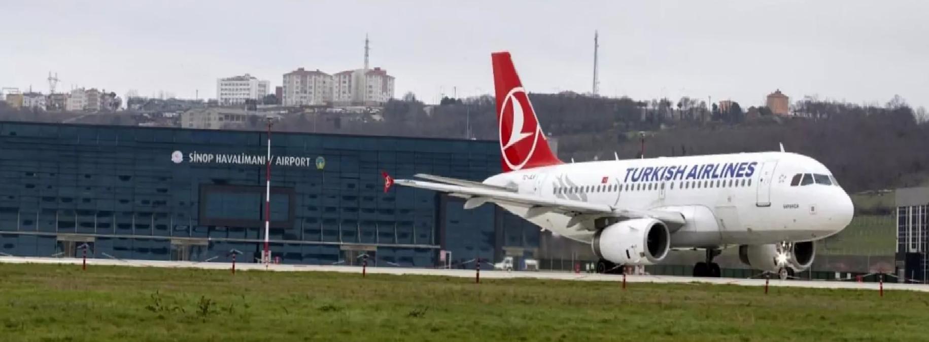 Sinop Havalimanı’nda 31 Bin Yolcu