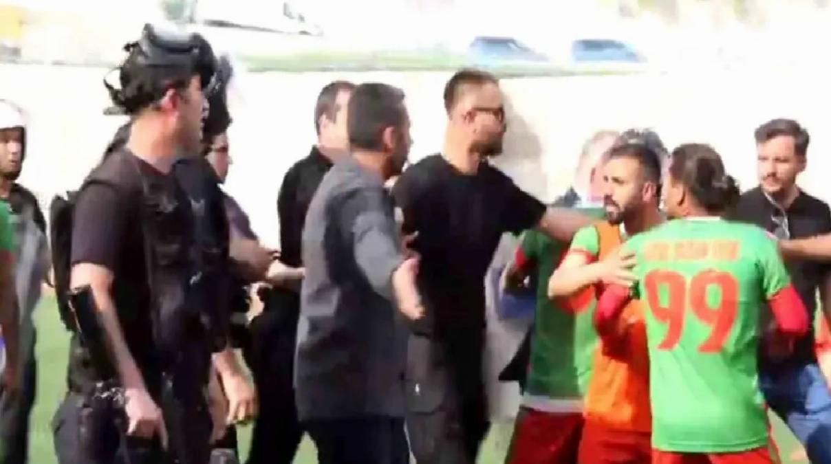 Şırnak’ta Futbol Maçında Skandal