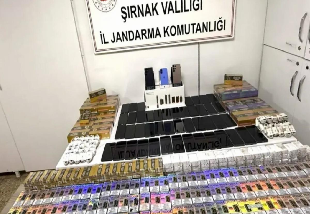 Şırnak’ta Kaçakçılığa Büyük Darbe