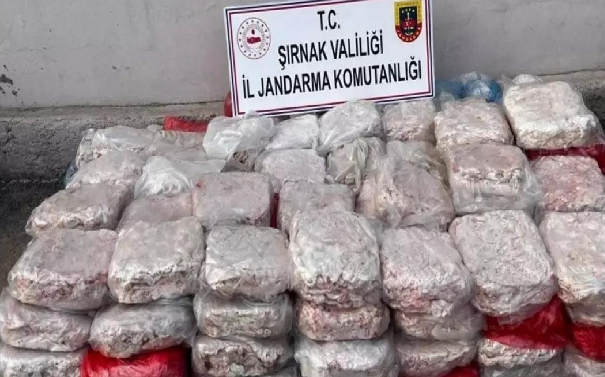 Şırnak’ta Uyuşturucu ve Kaçakçılık Operasyonu