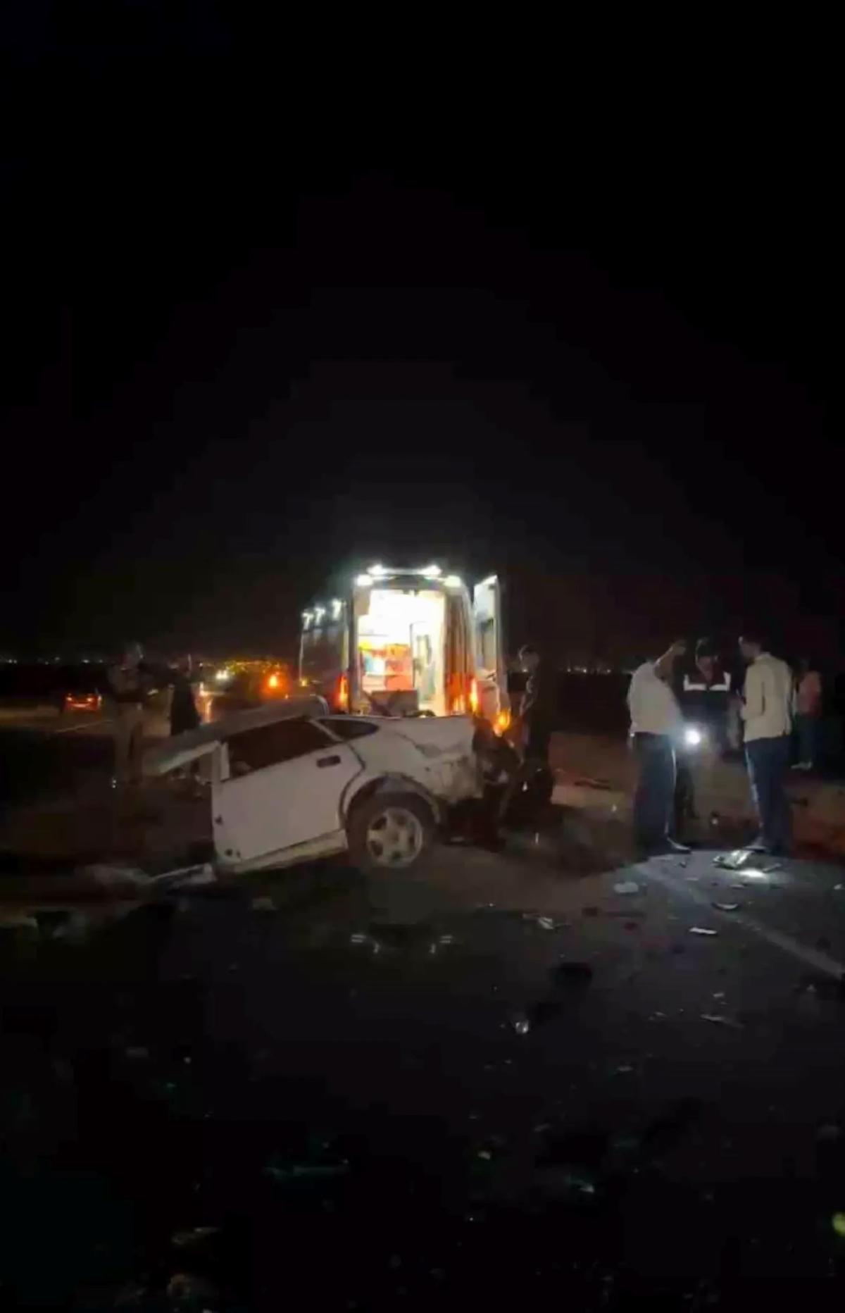 Siverek’te Trafik Kazası: 1 Meyyit, 1 Yaralı