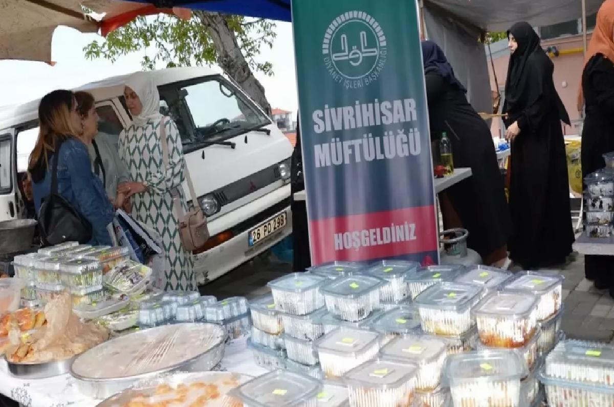 Sivrihisar’da Gazze için Hayır Çarşısı