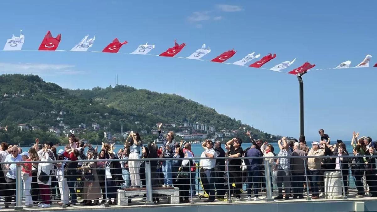 SoloTürk Ordu’da Şov Uçuşu Gerçekleştirdi