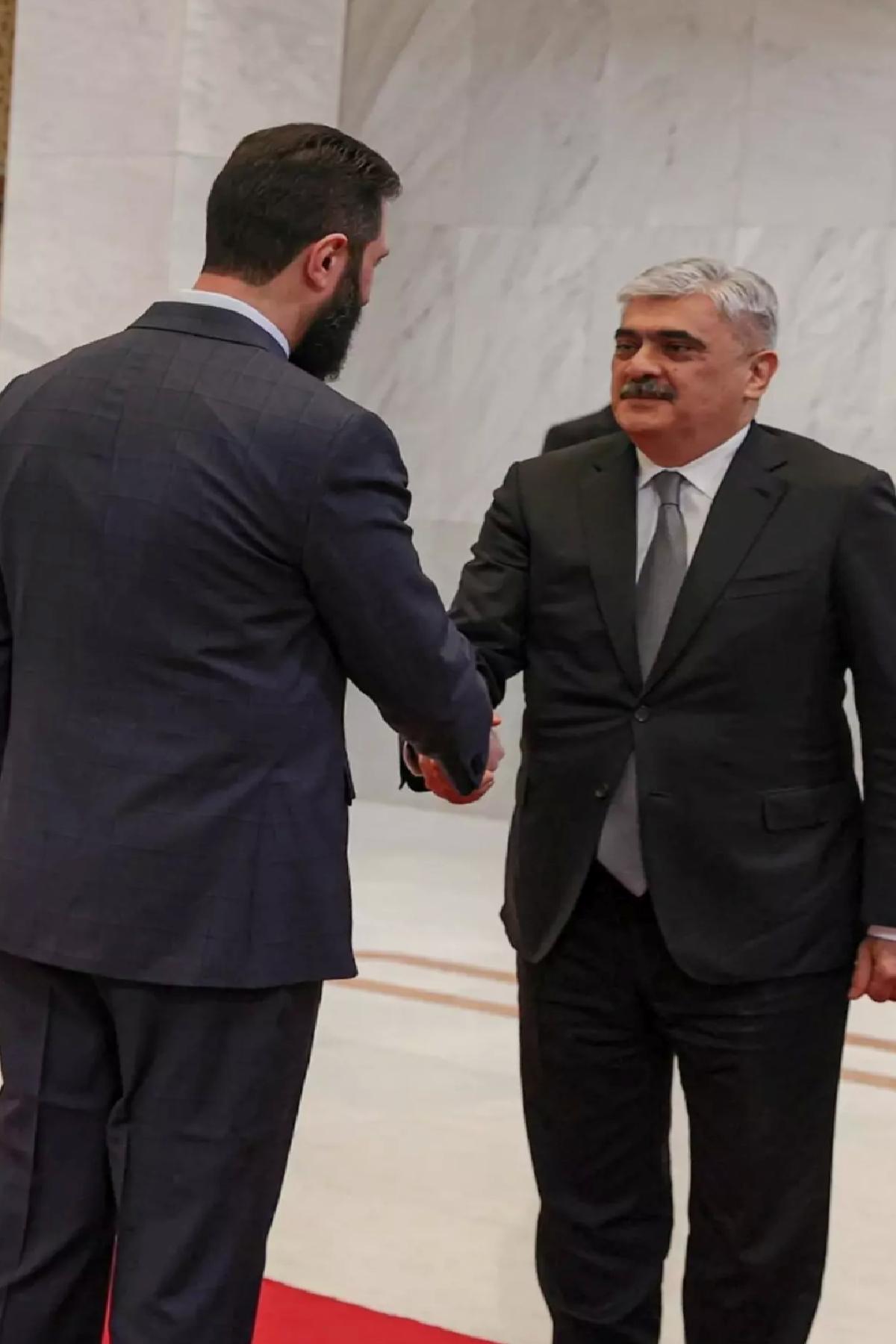 Suriye’de Azerbaycan Heyeti ile Görüşme