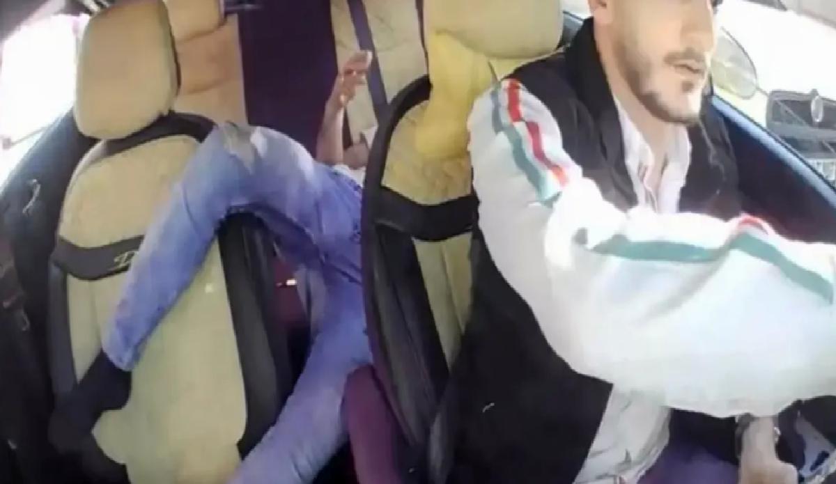 Taksici Bıçaklandı, Saldırgan Yakalandı
