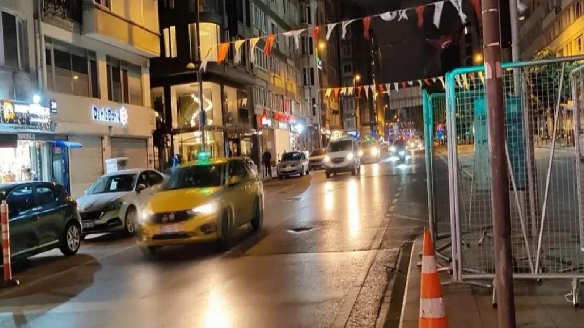 Taksim ve Mecidiyeköy yolları trafiğe açıldı