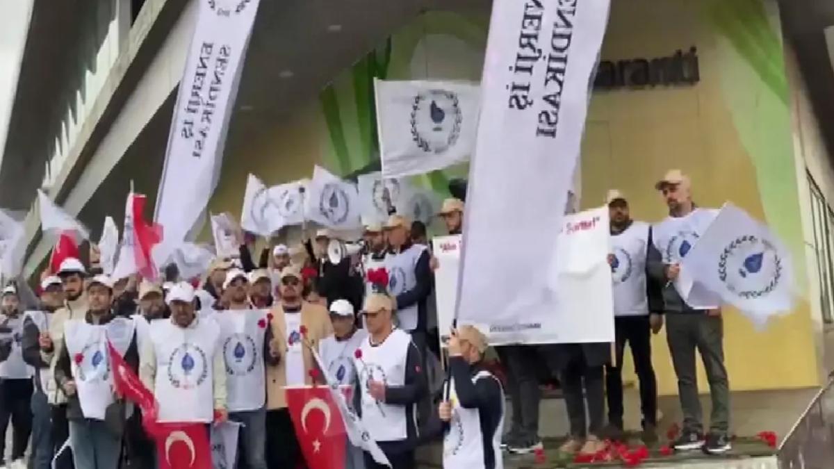 Taksim’de 1 Mayıs Çelenk Merasimi