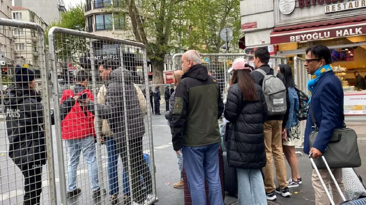 Taksim’de 1 Mayıs Güvenlik Tedbirleri