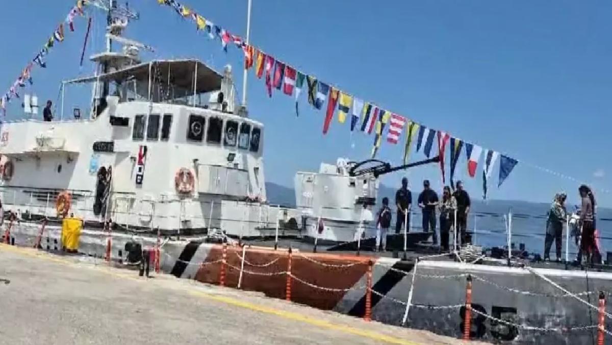TCSG-85 Gemisi Ziyarete Açıldı