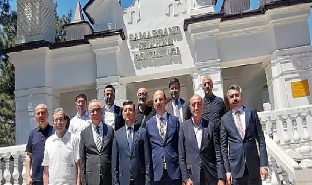 TDBB Başkanı Altay Semerkant’ta Çeşitli Temaslarda Bulundu