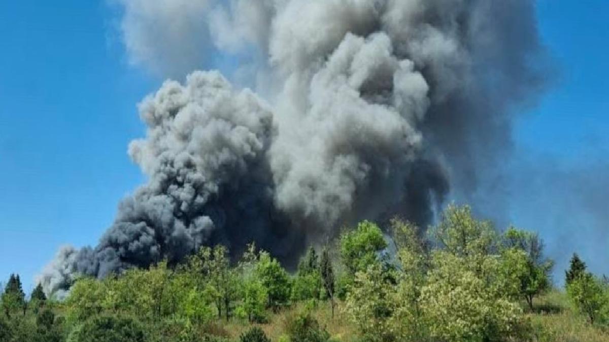 Tekirdağ’da kot fabrikasında yangın