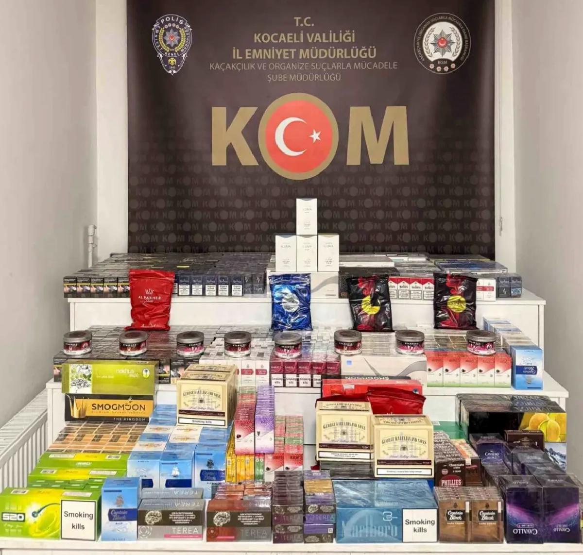 TEM Otoyolu’nda Kaçak Tütün ve Çay Ele Geçirildi
