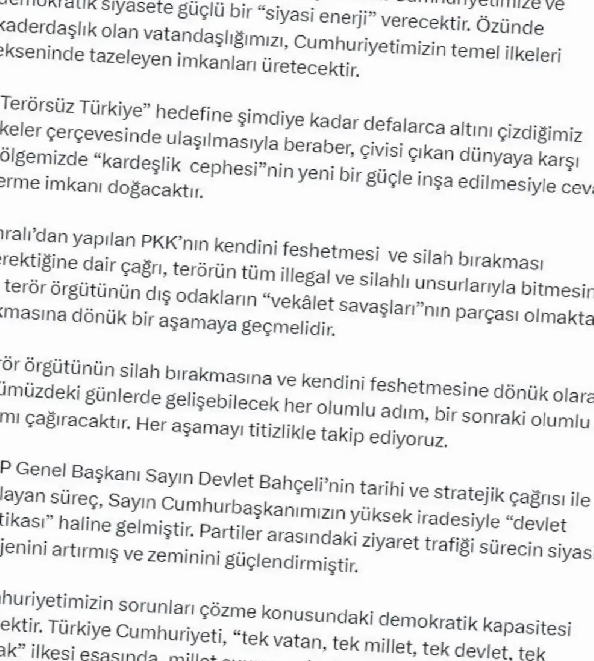 Terörsüz Türkiye İçin Stratejik Adımlar