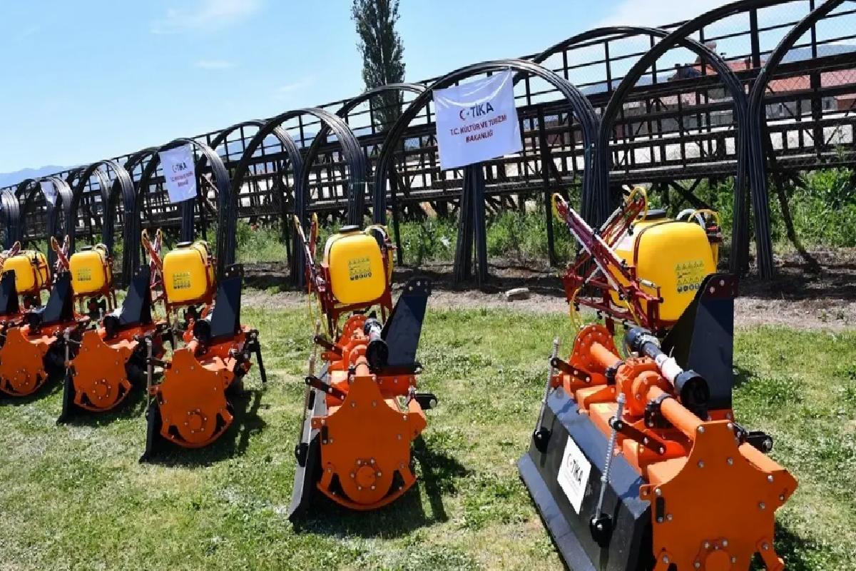 TİKA’dan Kuzey Makedonya’ya Tarım Dayanağı