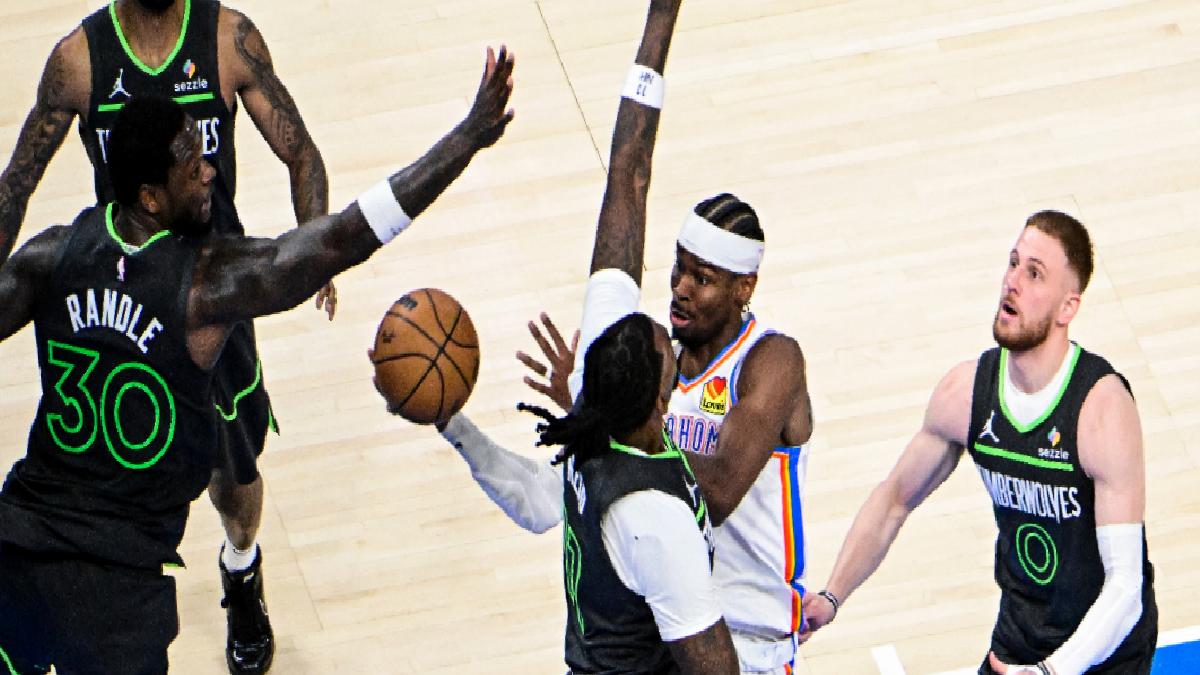 Timberwolves’u yenen Thunder, seride 1-0 öne geçti