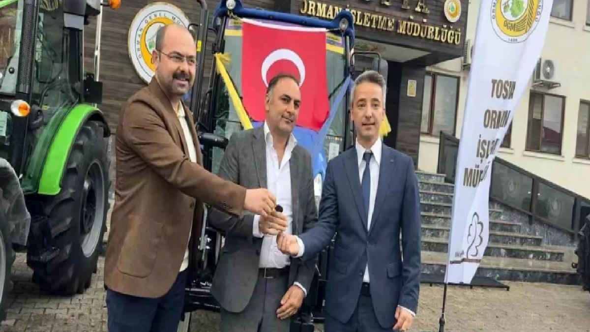 Tosya’da Çiftçilere Faizsiz Traktör Takviyesi