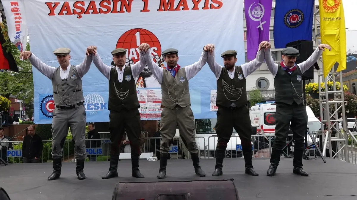 Trabzon’da 1 Mayıs Coşkuyla Kutlandı