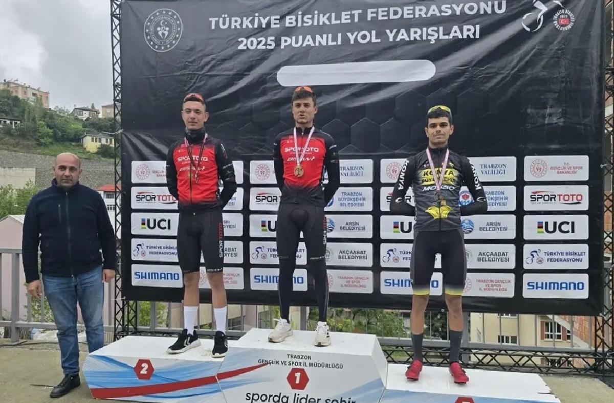 Trabzon’da Türkiye Kupası Bisiklet Yarışı Sona Erdi