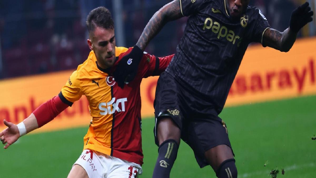 Trabzonspor – Galatasaray maçının birinci 11’leri