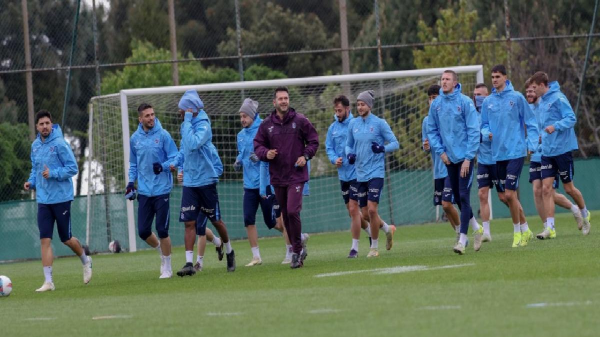 Trabzonspor, Kasımpaşa maçı hazırlıklarını sürdürüyor