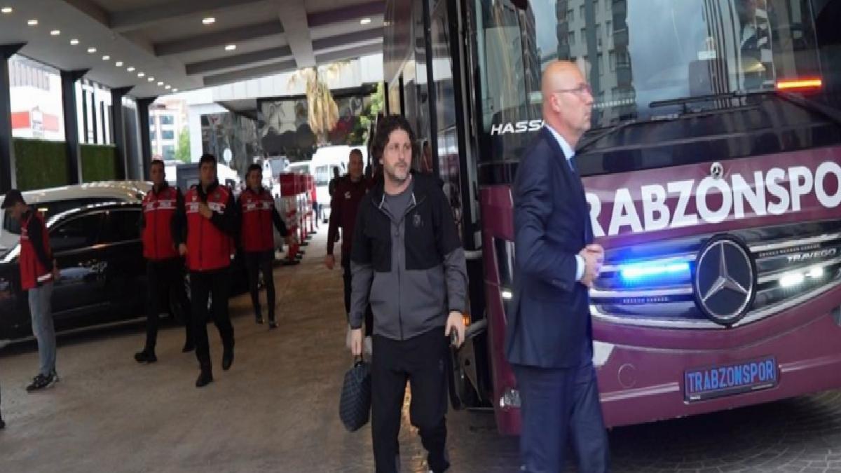 Trabzonspor, Türkiye Kupası finali için Gaziantep’te