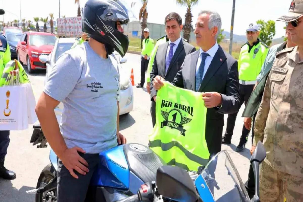 Trafik Kontrolünde Armağanlı İhtarlar