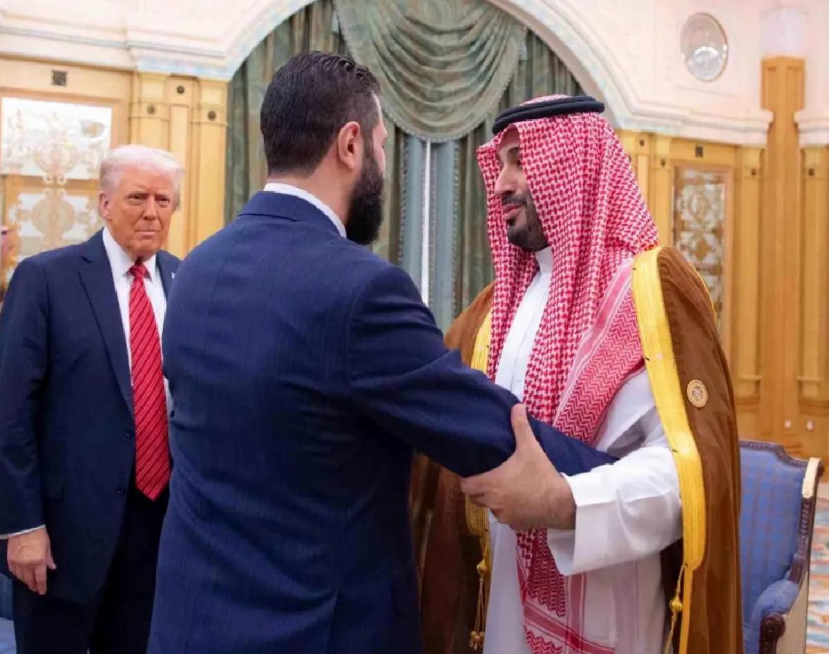 Trump, Riyad’da eş-Şara ile görüştü
