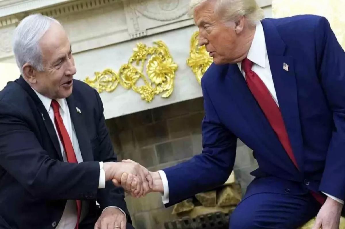 Trump ve Netanyahu’nun Görüşmesi