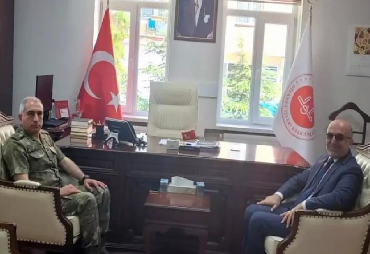 Tuğgeneral Dağlı’dan Müftü İmamoğlu’na Ziyaret