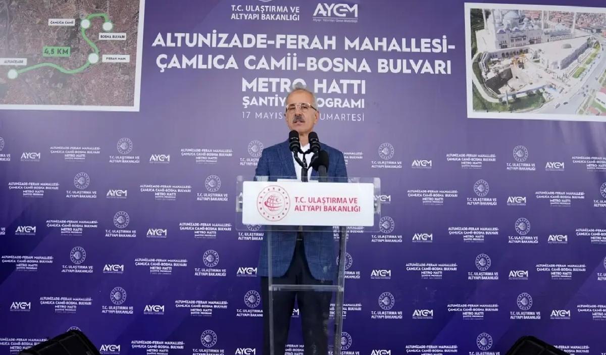 Ulaştırma ve Altyapı Bakanı Uraloğlu: “İstanbul’da 162 kilometrelik raylı sistem sınırını hizmete açtık”