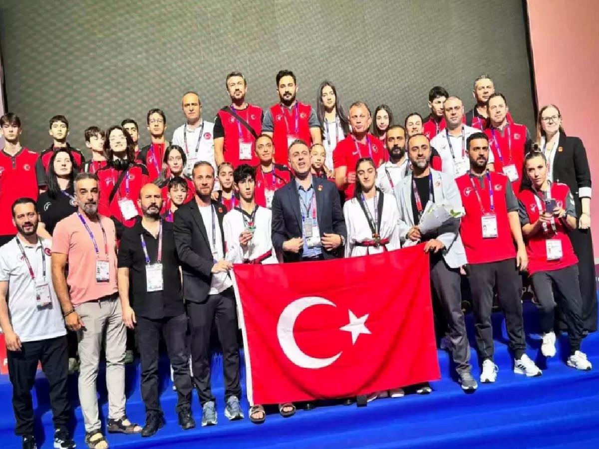 Ulusal Taekwondocular Fujairah’da Madalya Kazandı