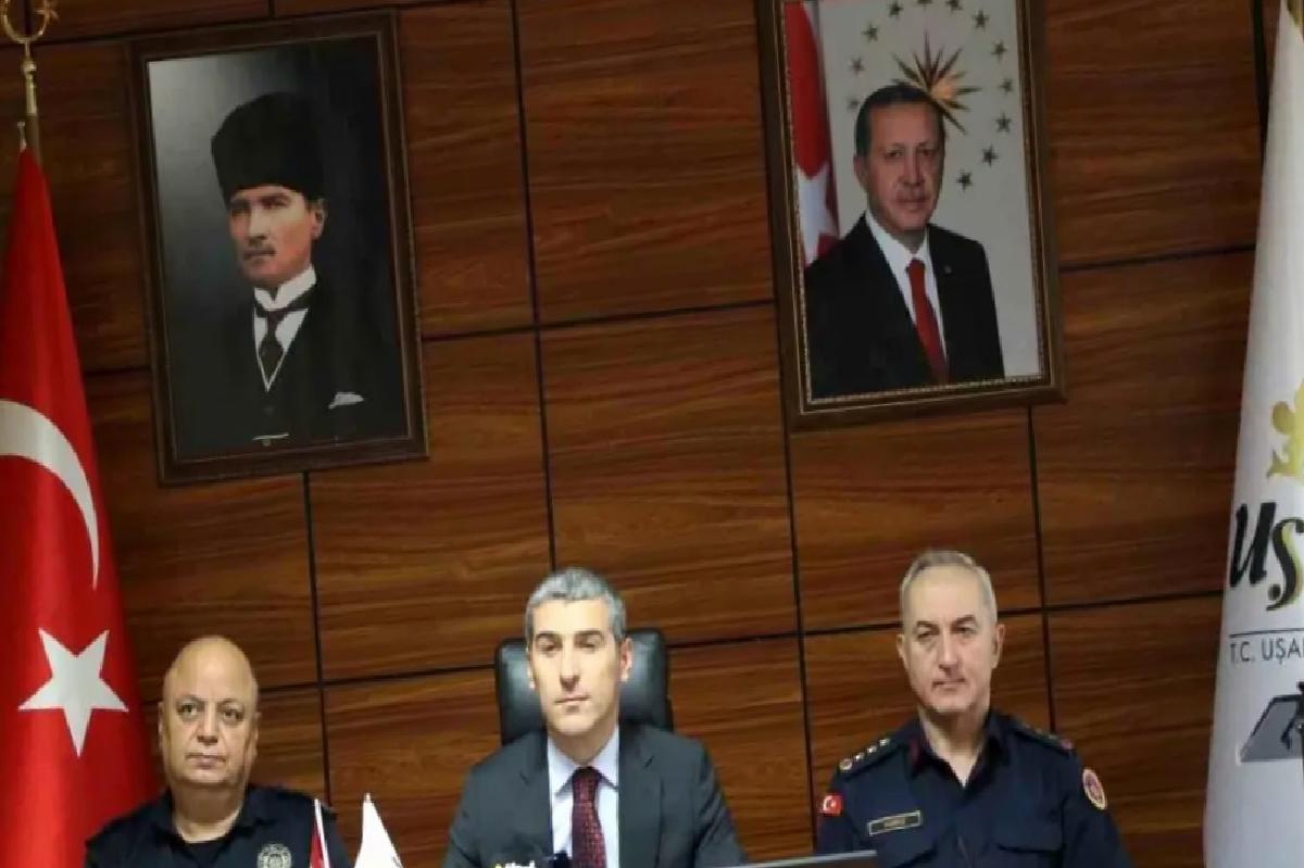 Uşak’ta Asayiş Toplantısı