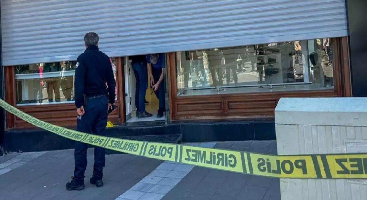 Uşak’ta Kuyumcuda Silahlı Atak