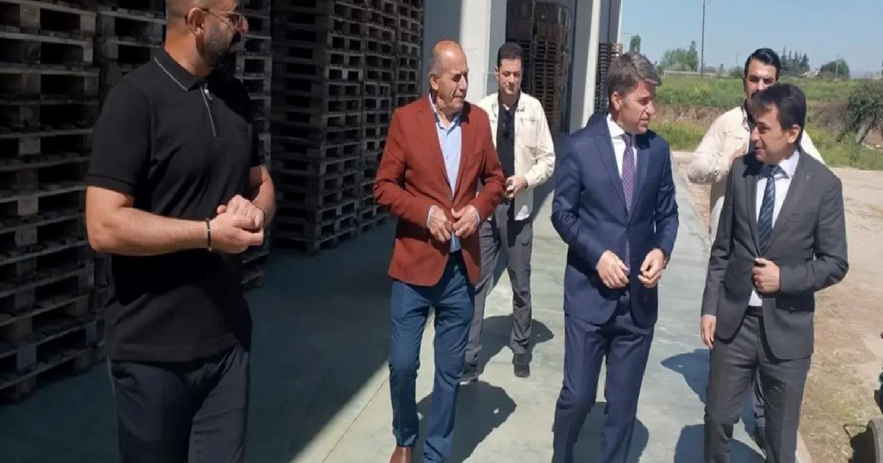 Vali Bakan Meyve Tesislerini Ziyaret Etti