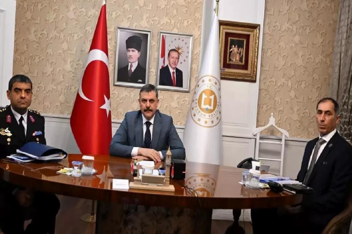 Vali Çiftçi, Bakan Yerlikaya ile Toplantıda Bulundu
