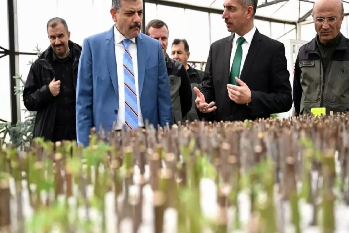 Vali Çiftçi Orman Bölge Müdürlüğü’nü Ziyaret Etti