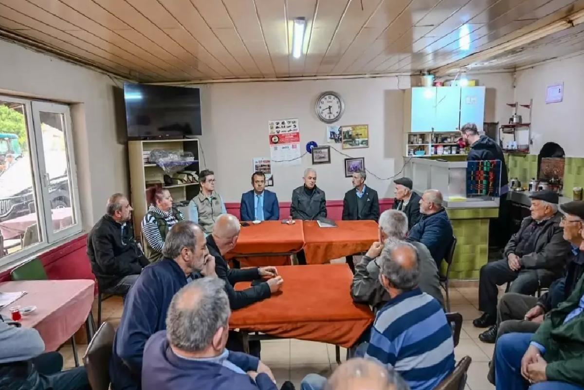 Vali Turan, Dereköy’de Vatandaşlarla Buluştu